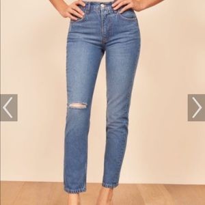 Reformation Julia High Cigarette Jean